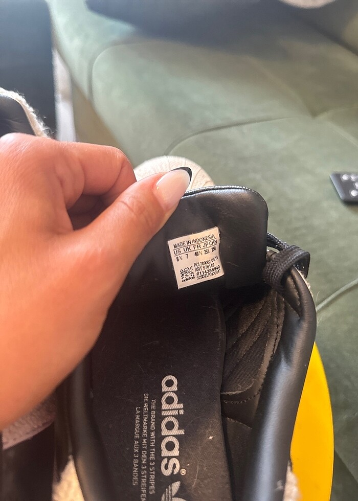 Orjinal Adidas Superstar ayakkabı - Görsel 4