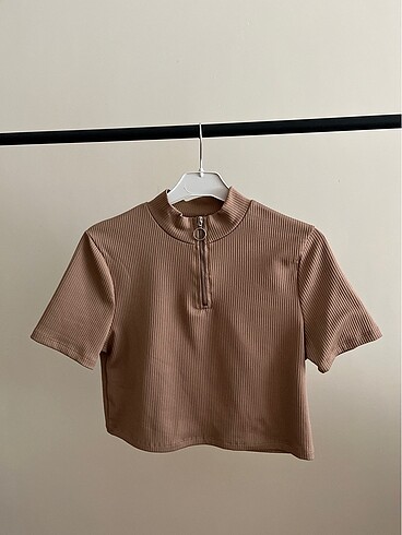 Primark Fermuar detaylı crop