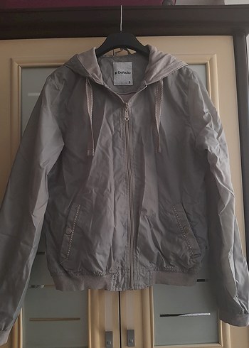 DeFacto Gri Kapüşonlu - Görsel 3