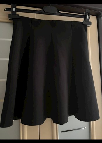 Siyah Pilili Mini  Etek - Görsel 2