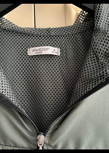 Yeşil içi astarlı sweatshirt - Görsel 5