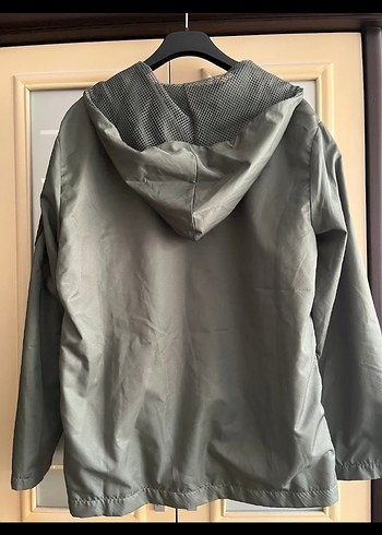 Yeşil içi astarlı sweatshirt - Görsel 4