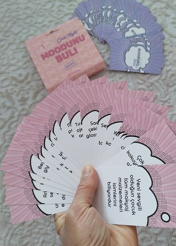 Pastel Pembe eğlenceli MOODUNU BUL oyunu. - Görsel 5