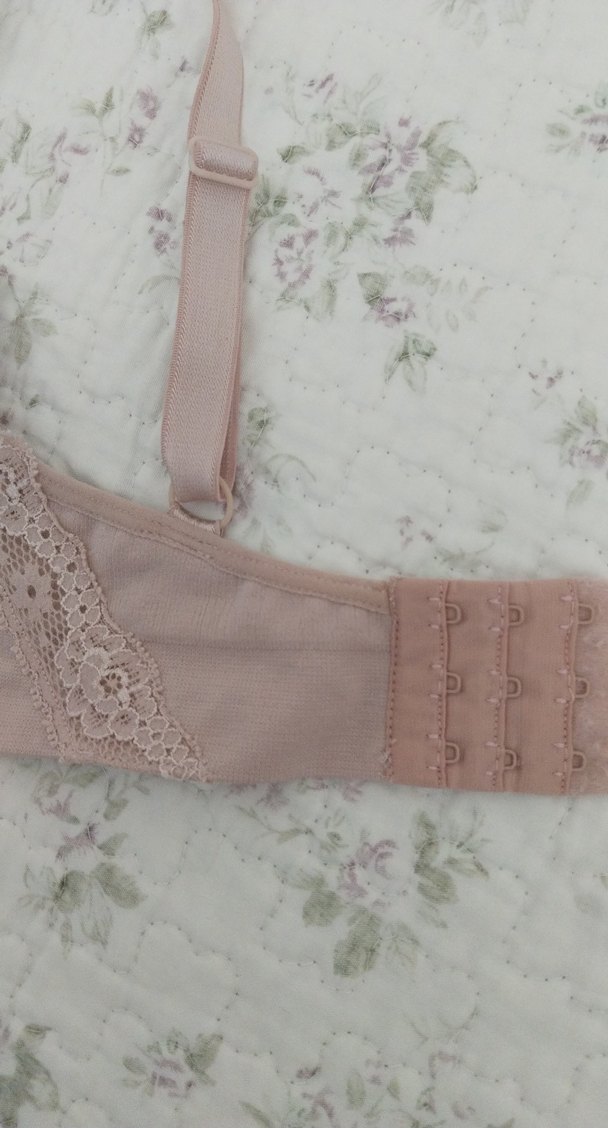 Gül kurusu Dantel Detaylı Bohem Midi Spor büstiyer - Görsel 3