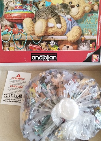 Anatolian 260 Parça Kahverengi Puzzle - Görsel 4