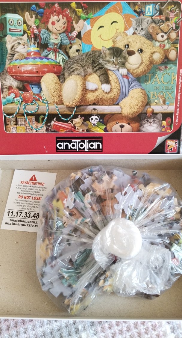 Anatolian 260 Parça Kahverengi Puzzle - Görsel 4