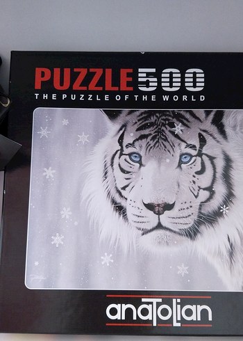 Anatolian 500 Parça Kaplan Puzzle - Görsel 3