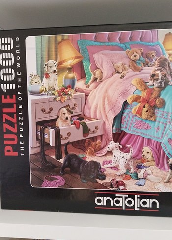 Anatolian 1000 Parça Köpek Temalı Puzzle - Görsel 2