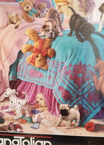 Anatolian 1000 Parça Köpek Temalı Puzzle - Görsel 3