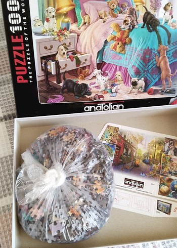 Anatolian 1000 Parça Köpek Temalı Puzzle - Görsel 5