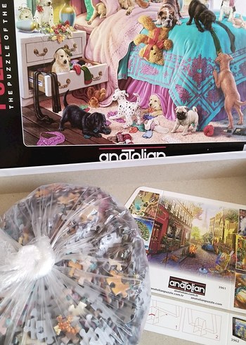 Anatolian 1000 Parça Köpek Temalı Puzzle - Görsel 4