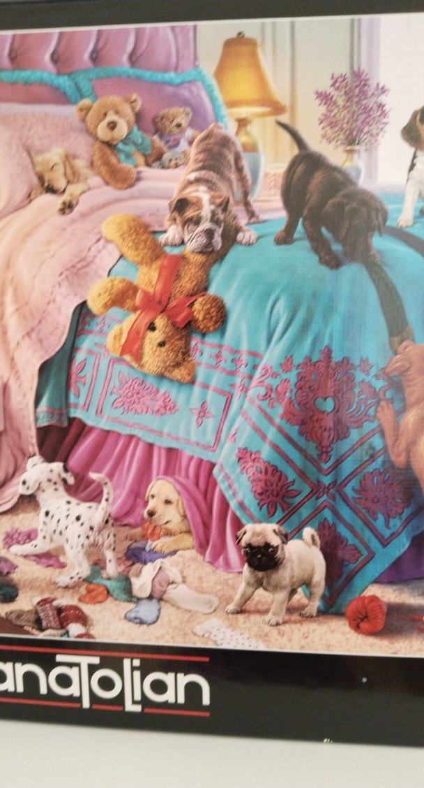 Anatolian 1000 Parça Köpek Temalı Puzzle - Görsel 3