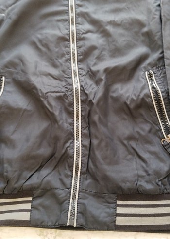 Lacivert Fermuarlı Erkek Spor Ceket - Görsel 5