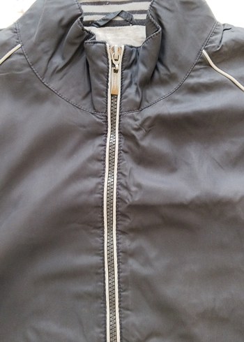 Lacivert Fermuarlı Erkek Spor Ceket - Görsel 6