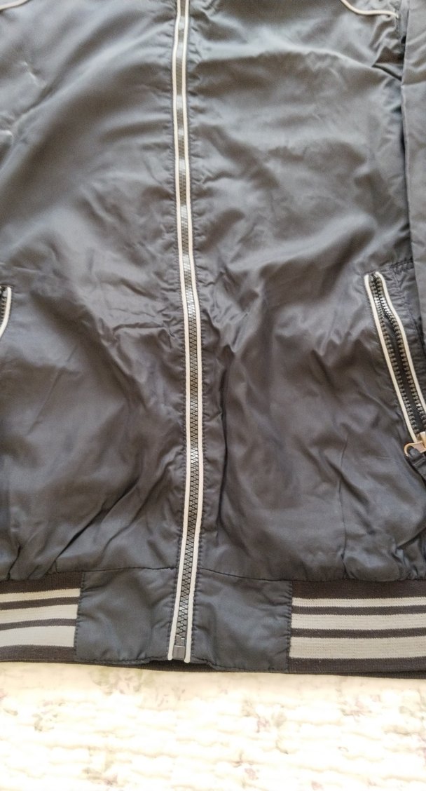 Lacivert Fermuarlı Erkek Spor Ceket - Görsel 5