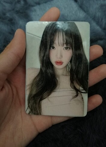  Wonyoung pvc kaplamalı pc photocard