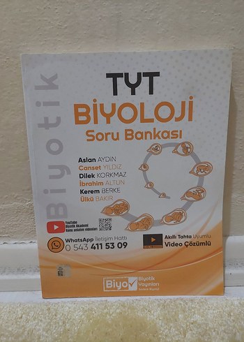 tyt biyoloji