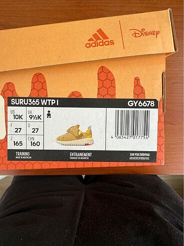 27 Beden camel Renk Adidas 27 numara