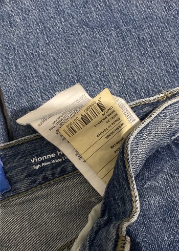 ltb  Mavi Kadın Midi Boy Bol Kesim Kot Pantolon - Görsel 2