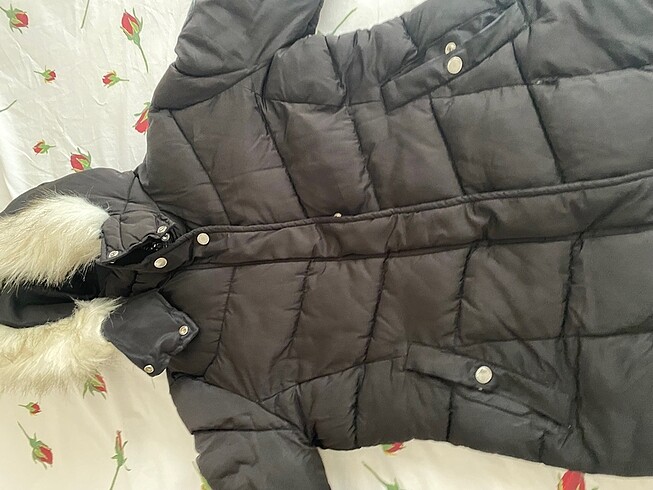 Bershka Bershka siyah mont