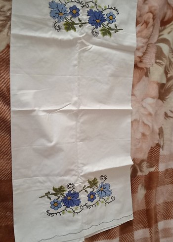 Nakışlı  dantelli çeyizlik  Pastel Yastık Kılıfı 4 adet - Görsel 7