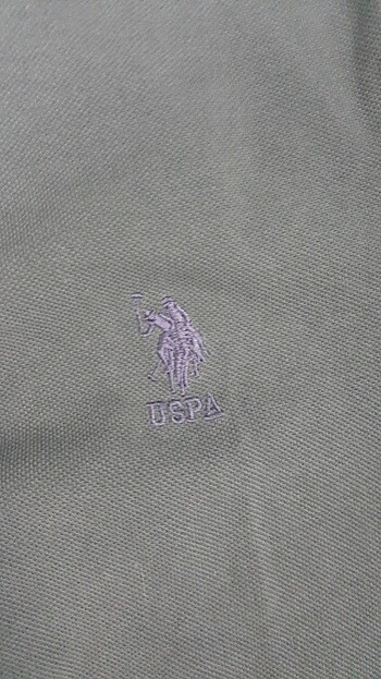 m Beden yeşil Renk U.S polo model polo yaka tshirt