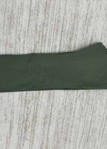 Avva Düz Haki Erkek Kemerli Pantolon - Görsel 2