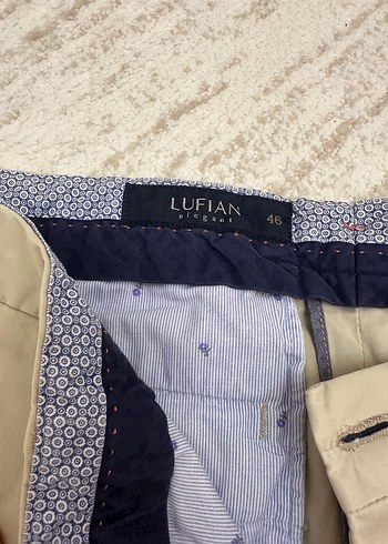 Lufian Bej Silim Fit Erkek Pantolon - Görsel 5