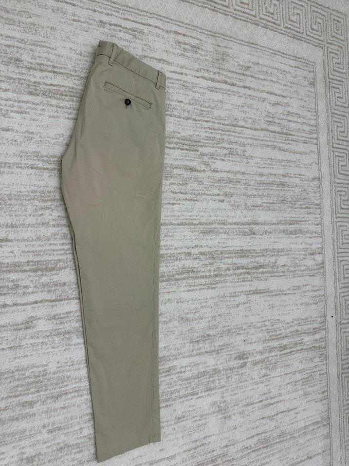 Lufian Bej Silim Fit Erkek Pantolon - Görsel 2