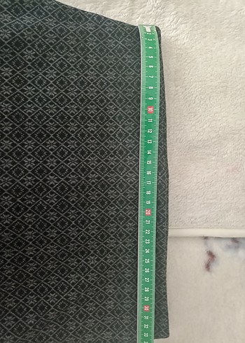 Gri Pilili Midi Kalem Etek - Görsel 3