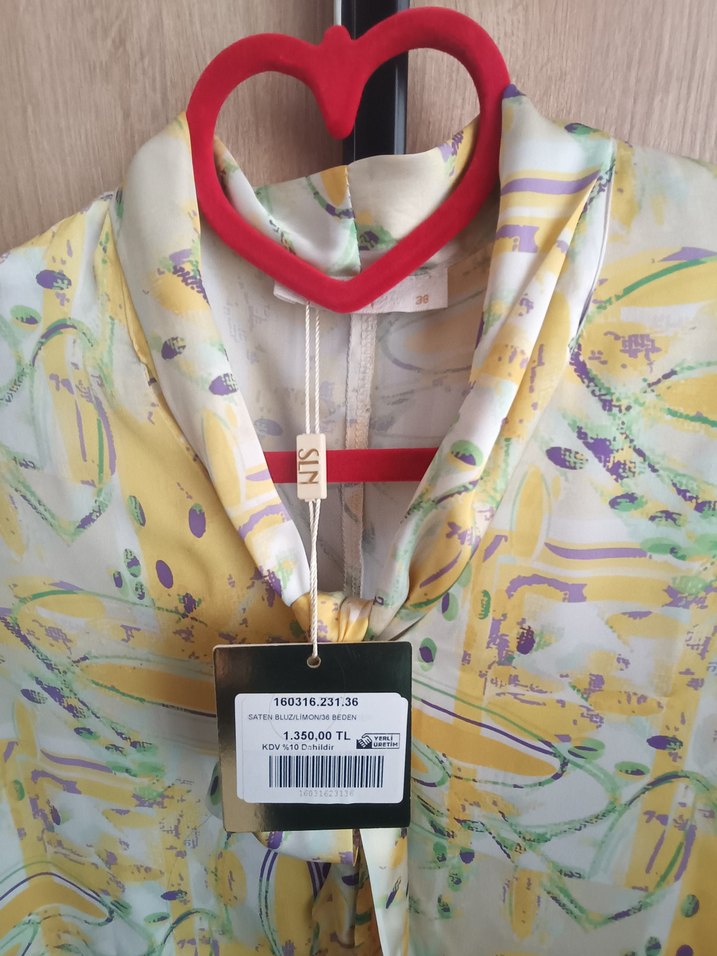 Sarı Bohem Salaş Mini Gömlek - Görsel 2
