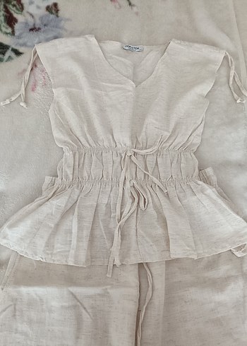 Bej Uzun ikili takım - Görsel 2