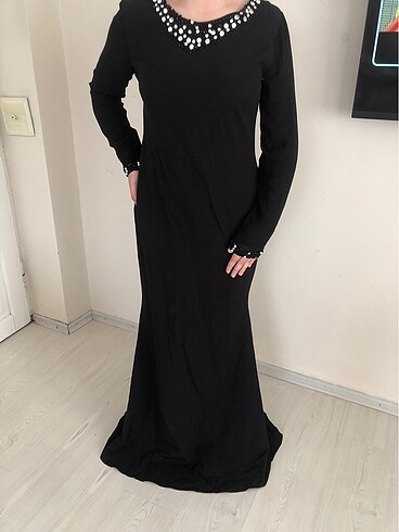 Diğer taşlı balık model elbise