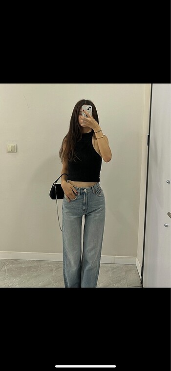 32 Beden mavi Renk zara pant