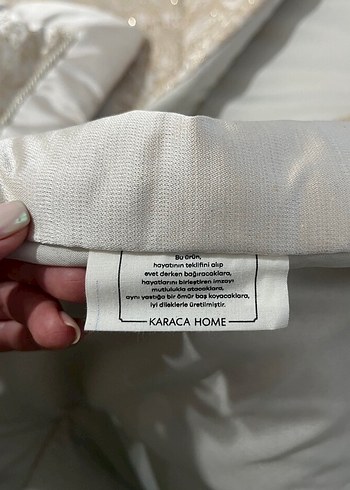 Karaca home çift kişilik yatak örtüsü - Görsel 4