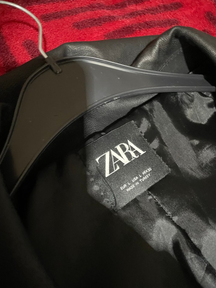 Kadın  Deri Mini Ceket - Görsel 5