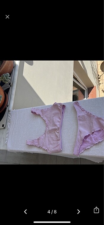 s Beden pembe Renk Pembe bikini takımı small beden