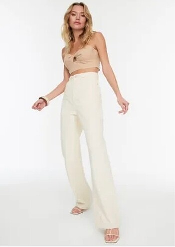 Wide Leg Jean yüksek bel