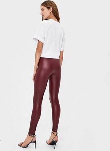 Bershka bordo tayt