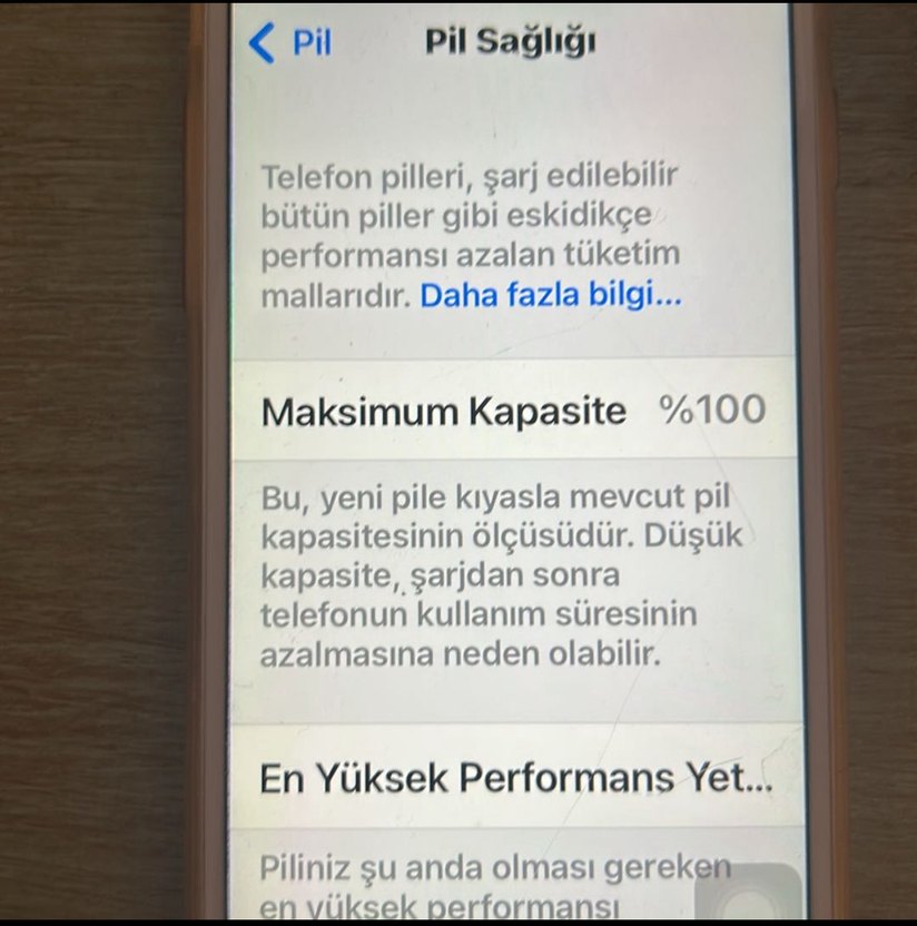 İphone 6s Gold 64 GB %100 pil sağlığı - Görsel 3