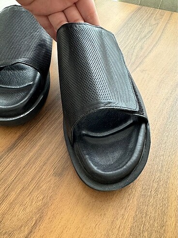 Deri Erkek Terlik - Görsel 6