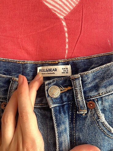 Pull and Bear pull&bear kot şort