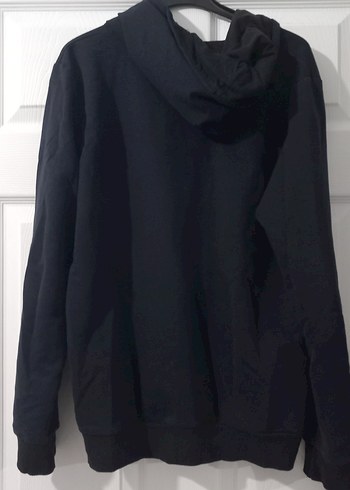 Siyah ve lacivert  Fermuarlı Erkek Polar Sweatshirt - Görsel 3