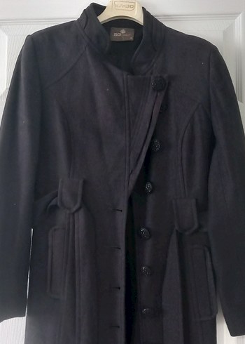 Siyah Uzun Kaban - Görsel 4