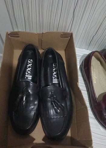 Siyah Püsküllü Erkek Çocuk Loafer Ayakkabı - Görsel 2