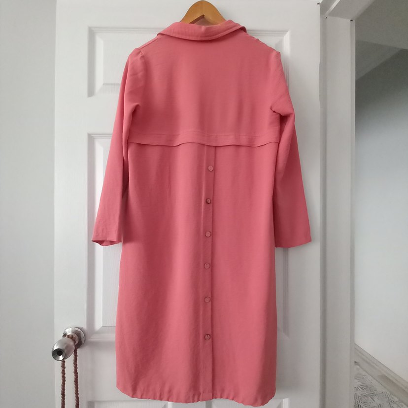 Pembe Düğmeli tunik - Görsel 2