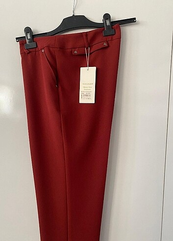 Pembe Potin Kumaş pantolon