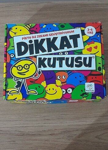 Yükselen zeka dikkat kutusu 3-6 yaş 