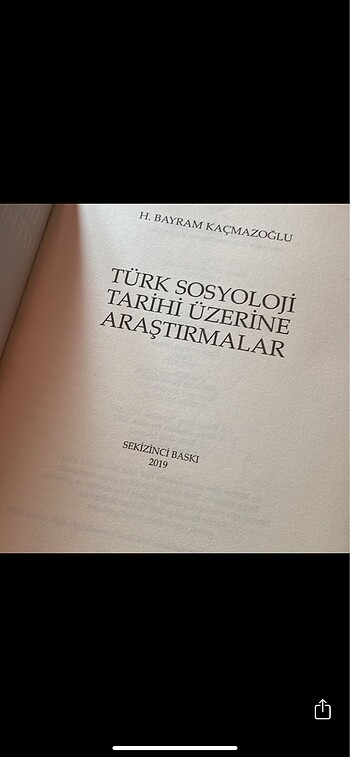  Türk Sosyoloji Tarihi Üzerine Araştırmalar