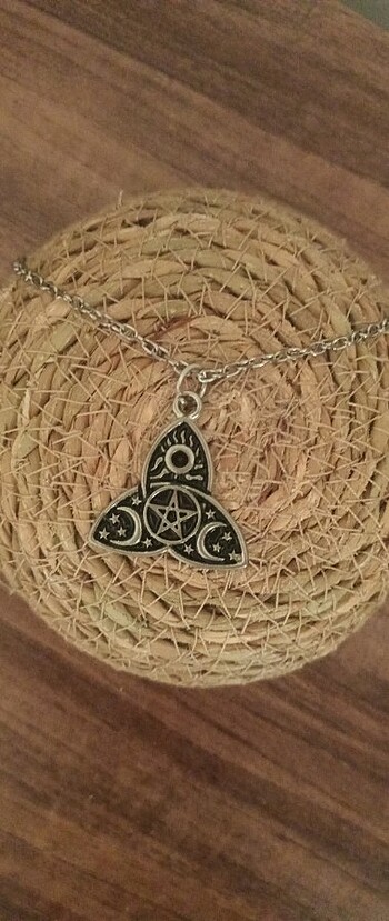 Gotik Pentagram kolye